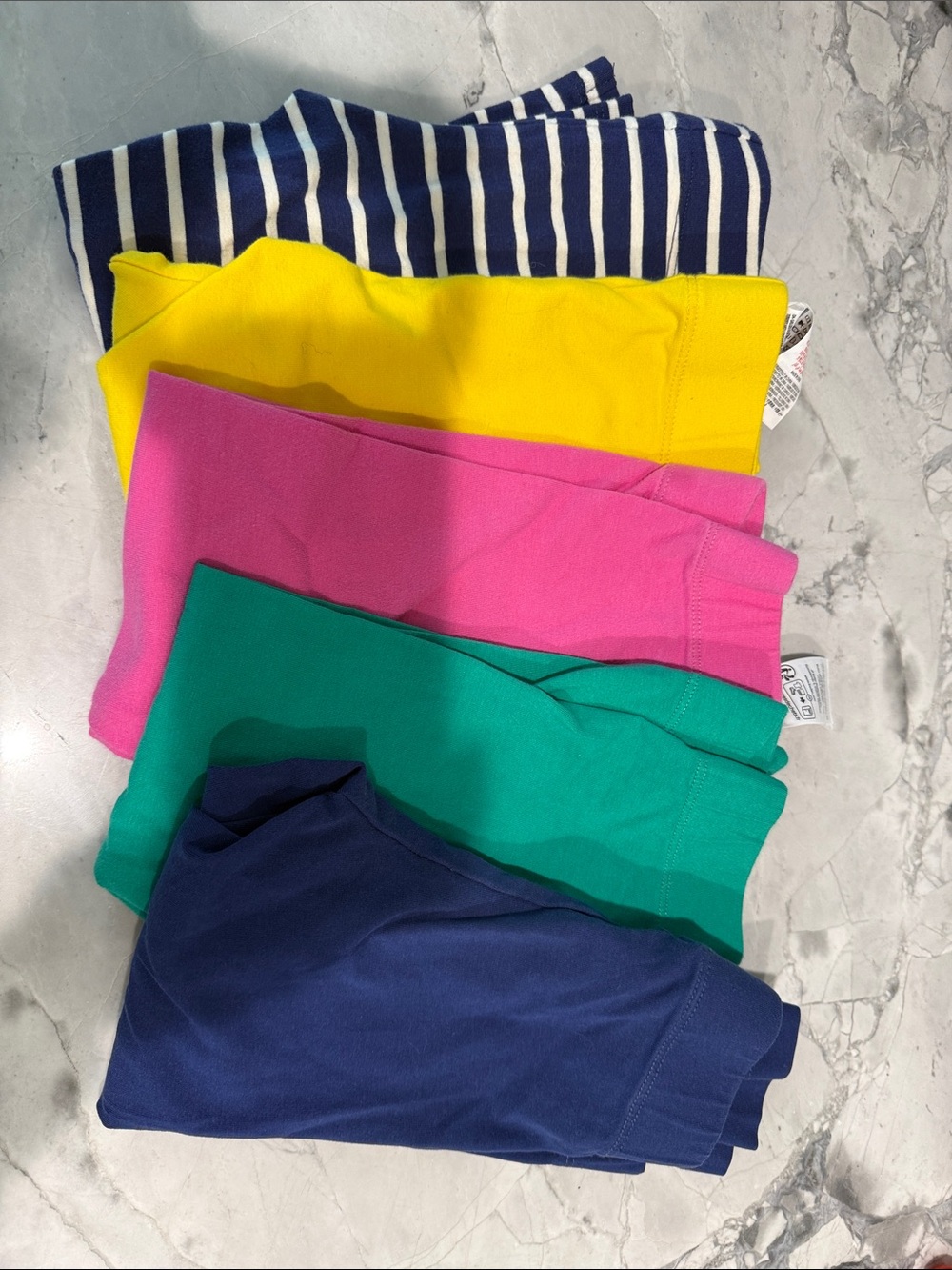 Mini Boden Colorful Kids Leggings (SET OF 5) 3-4T